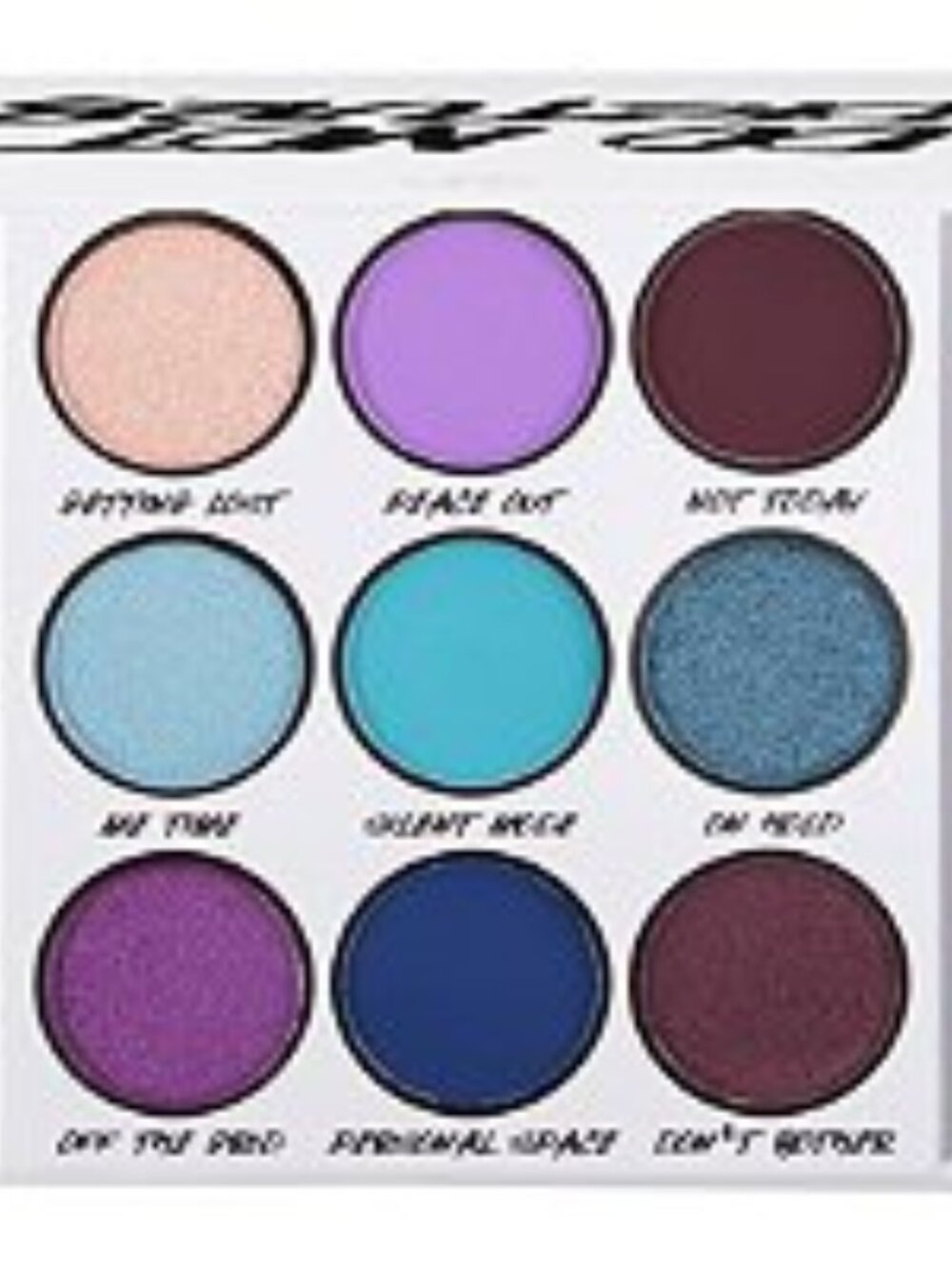 BH Cosmetics DO NOT DISTURB - 9 Color Shadow Palette